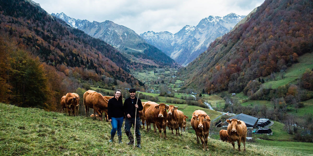 La ferme du Lac d'Estaing, élevage bio dans les Pyrénées