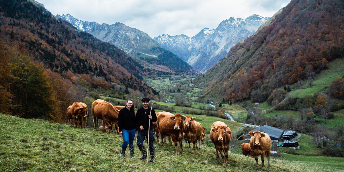 La ferme du Lac d'Estaing, élevage bio dans les Pyrénées